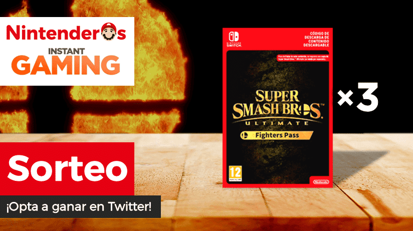 [Act.] ¡Sorteamos 3 Fighters Pass de Super Smash Bros. Ultimate para Nintendo Switch!