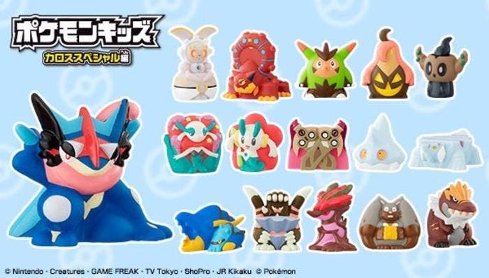 Bandai lanzará un nuevo set de figuras de su serie Pokémon Kids centrada en la región de Kalos