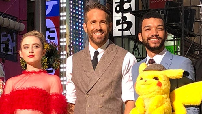 [Act.] Entrevistan a Justice Smith, Kathryn Newton y Ryan Reynolds en el estreno de la película Pokémon: Detective Pikachu en Japón