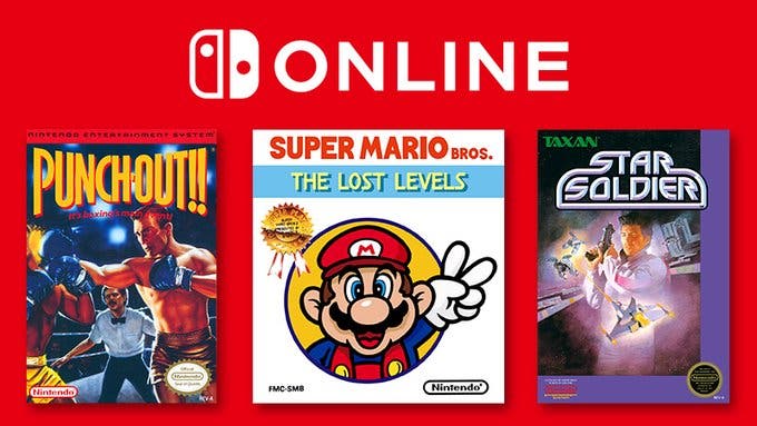 Super Mario Bros.: The Lost Levels, Punch-Out!! Featuring Mr. Dream y Star Soldier son los juegos que recibe la app de NES de Nintendo Switch Online este mes
