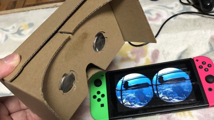 Este fan se ha creado su propio Kit de VR para Nintendo Switch por menos de 1$