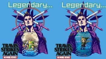 Estas dos camisetas de The Legend of Zelda: The Wind Waker están de camino a Travis Strikes Again: No More Heroes