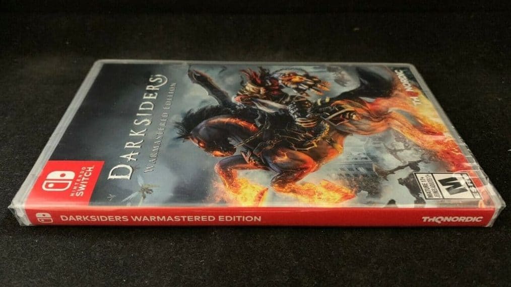 La cajas de Darksiders: Warmasterd Edition para Switch ya han sido repuestas y vuelven a ser del clásico color rojo