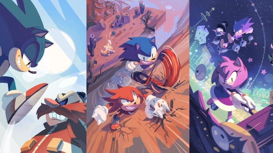 Los cómics de Sonic the Hedgehog llegarán a España de la mano de ECC Ediciones
