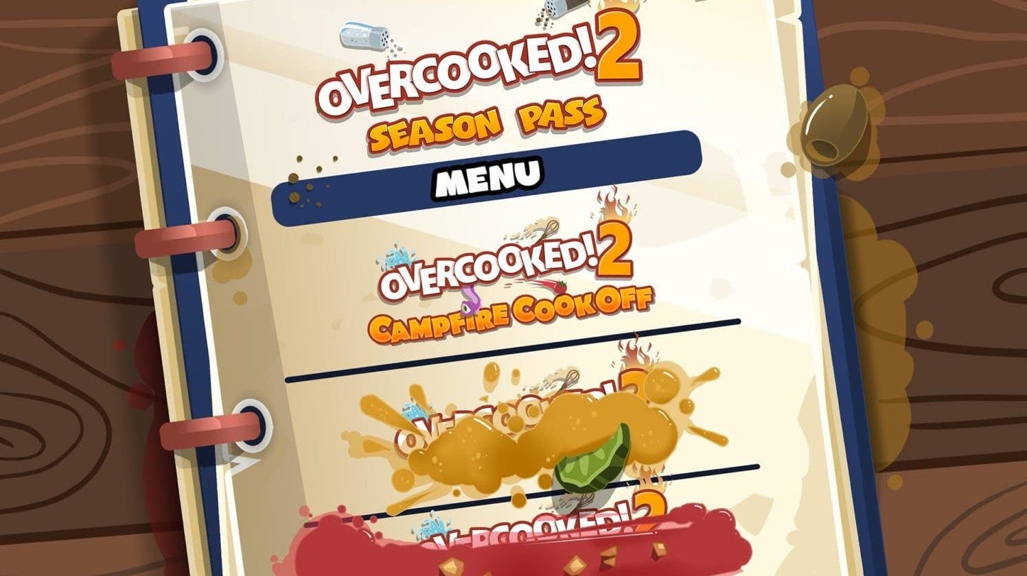El Season Pass y el DLC Campfire Cook Off de Overcooked! 2 ya están disponibles en Nintendo Switch
