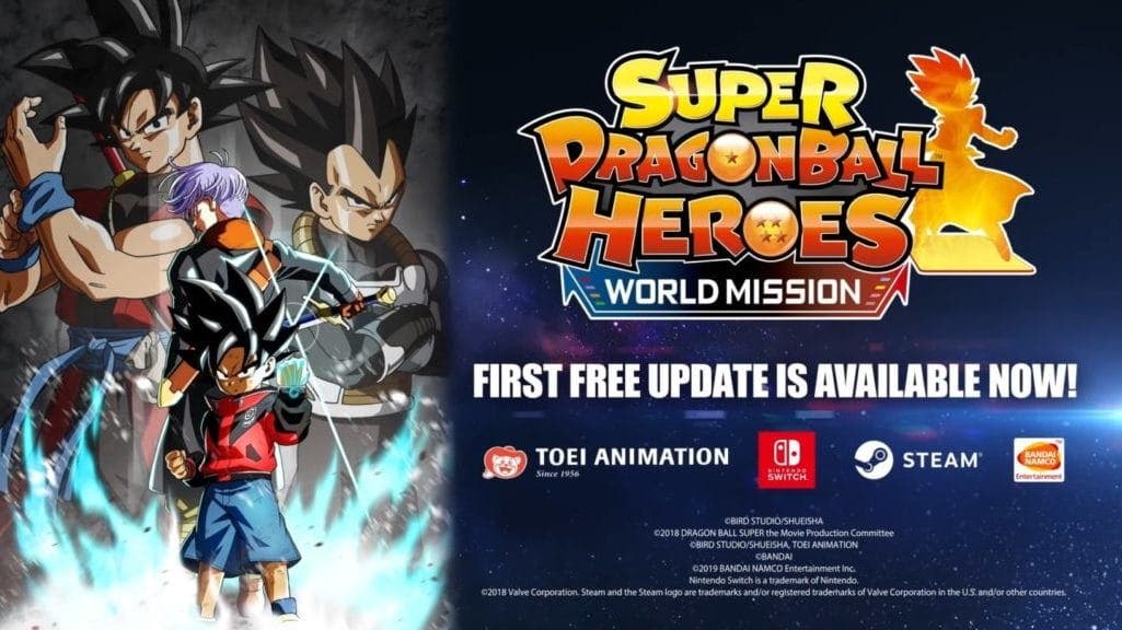 Super Dragon Ball Heroes: World Mission: Notas del parche completas de la versión 1.01.01 y nuevo error descubierto