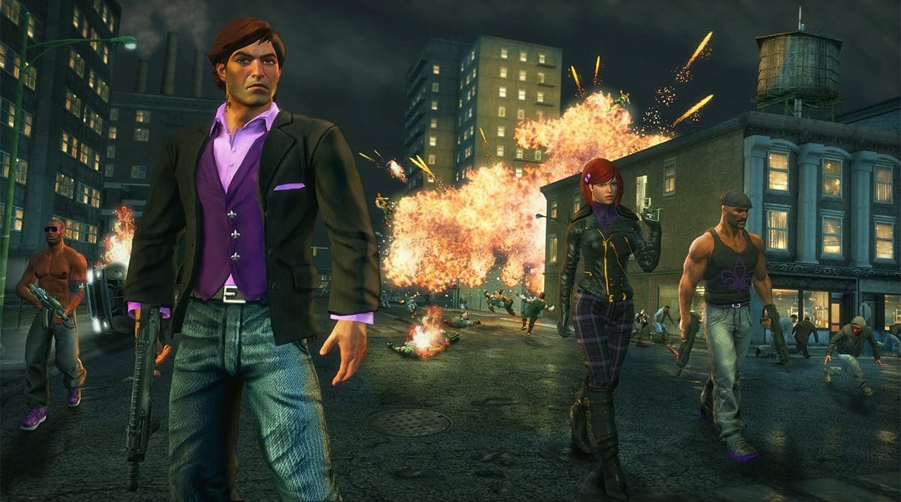 Saints Row: The Third – The Full Package es compatible con el chat de voz de la aplicación Nintendo Switch Online