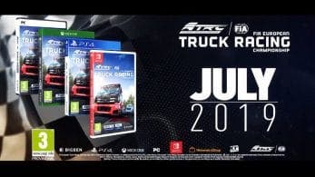 [Act.] Las carreras de camiones llegan a Nintendo Switch en julio con FIA European Truck Racing Championship