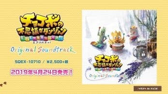 La banda sonora oficial de Chocobo’s Mystery Dungeon EVERY BUDDY! se lanza el 24 de abril en Japón