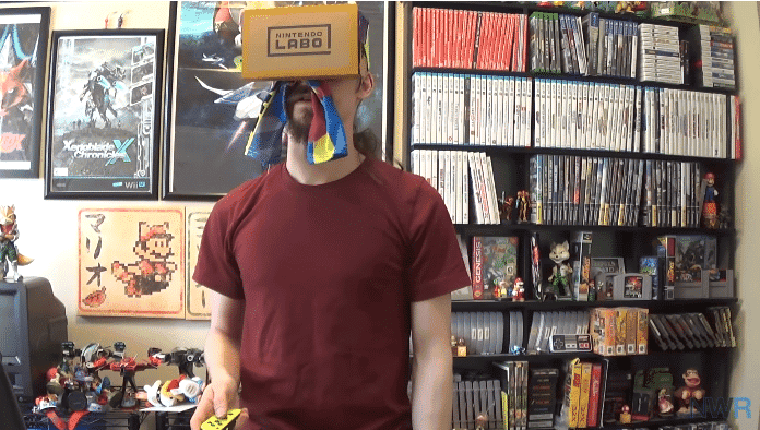 Este vídeo nos enseña cómo hacer una sujeción para no tener que usar las manos con el Kit de VR de Nintendo Labo