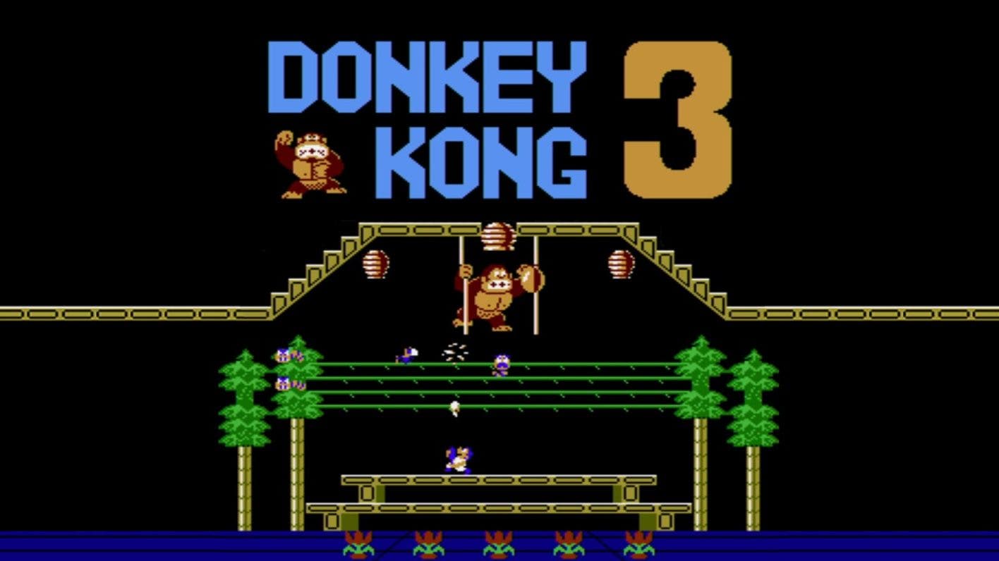 [Act.] Arcade Archives: Donkey Kong 3 llegará el 5 de abril a Nintendo Switch