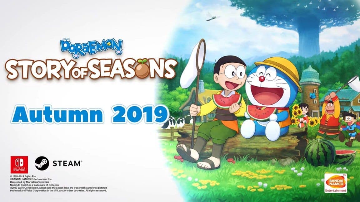 [Act.] Doraemon: Story of Seasons confirma oficialmente su estreno en Occidente para este otoño