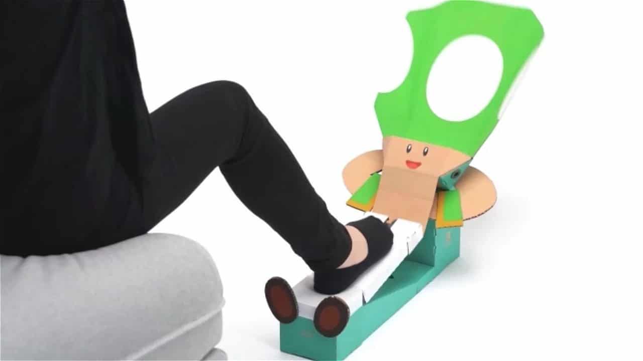 Nintendo pone a Toad a hacer ejercicio en este vídeo oficial de Nintendo Labo