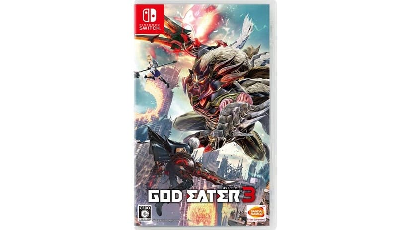 [Act.] Este es el diseño del boxart de God Eater 3 para Nintendo Switch
