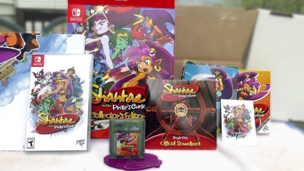 Unboxing de Shantae and the Pirate’s Curse Collector’s Edition