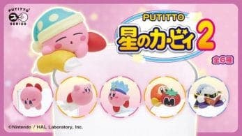 Este mes sale a la venta la segunda ronda de figuras “Kirby Putitto”
