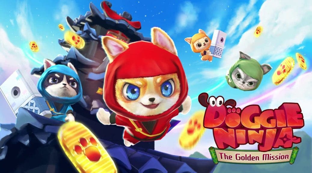 [Act.] Doggie Ninja The Golden Mission llegará a la eShop de Nintendo Switch el 11 de abril