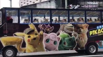 La campaña publicitaria para Pokémon: Detective Pikachu invade los negocios y autobuses de Japón