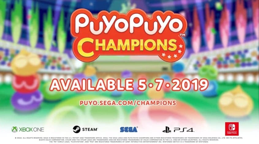 [Act.] SEGA confirma oficialmente Puyo Puyo Champions para Occidente