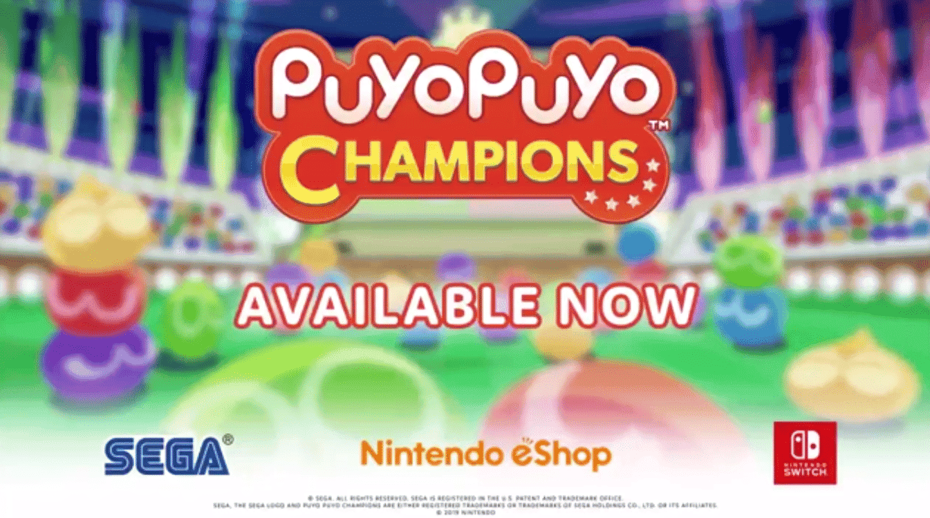 El lanzamiento occidental de Puyo Puyo eSports queda confirmado al filtrarse el tráiler de Puyo Puyo Champions