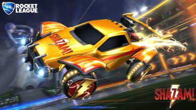 Rocket League recibe una colaboración de ¡Shazam!
