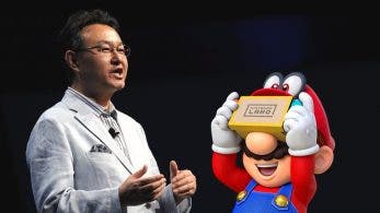 Shuhei Yoshida, presidente de Sony, ya tiene reservado su Kit de VR de Nintendo Labo