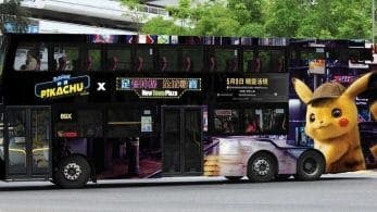 Así luce el bus que promociona la película Pokémon: Detective Pikachu y más imágenes de su cafetería en Hong Kong