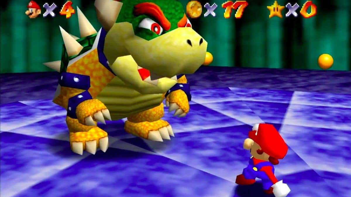 Charles Martinet finalmente revela lo que dice Mario cuando lanza a Bowser en Super Mario 64