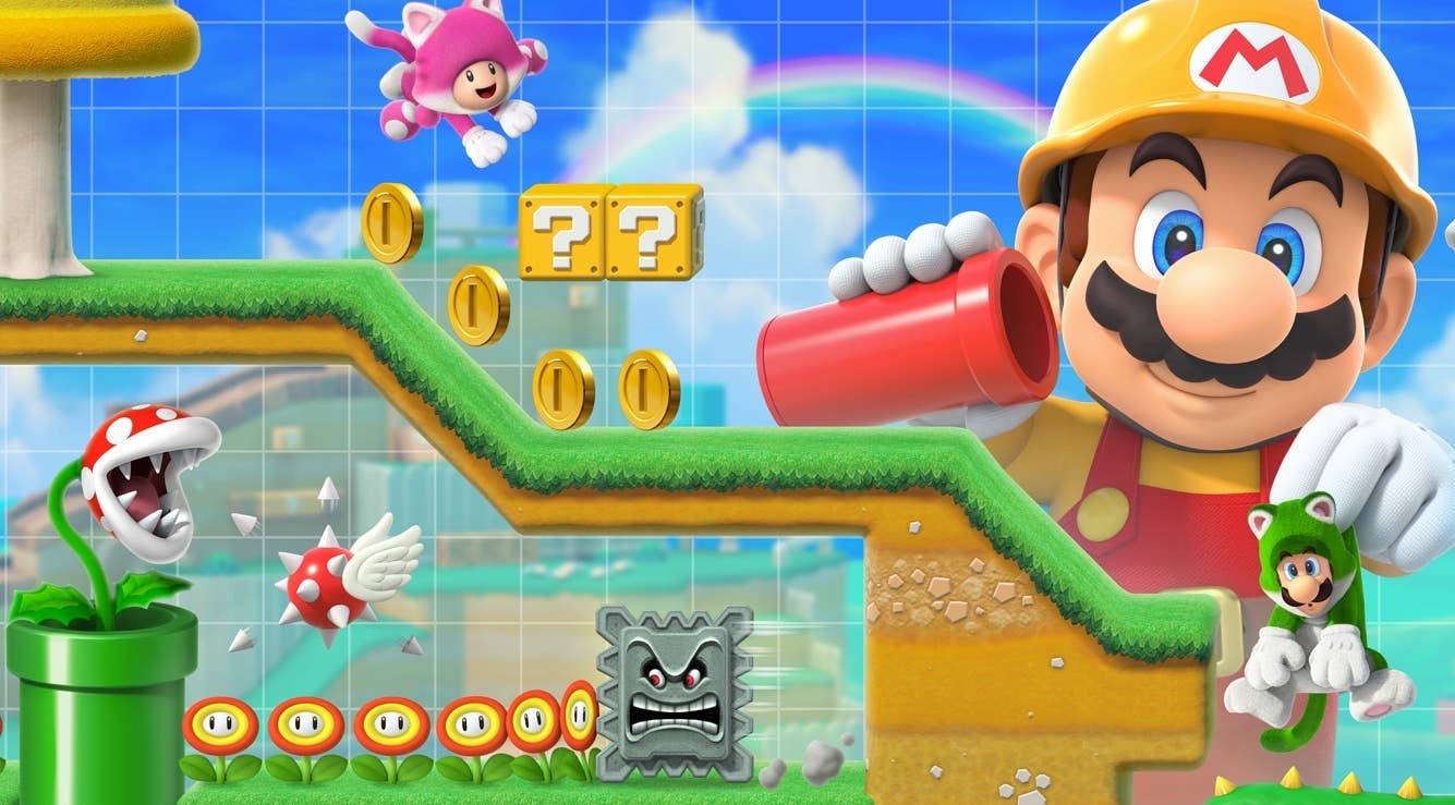 Resultado de imagen para Super Mario Maker 2 vendió el 55% de su stock inicial en Japón