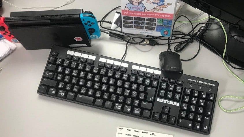 Tsukumo y SmileBoom diseñan un teclado y ratón compatibles con Nintendo Switch