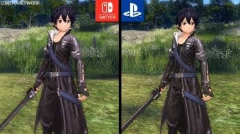 Comparativa en vídeo de Sword Art Online: Hollow Realization: Nintendo Switch vs. PlayStation 4