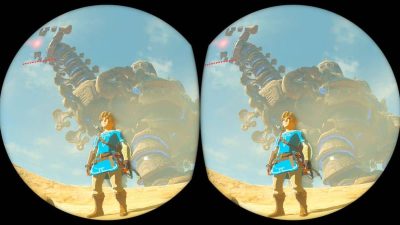 La realidad virtual de The Legend of Zelda: Breath of the Wild tendrá rastreo rotacional
