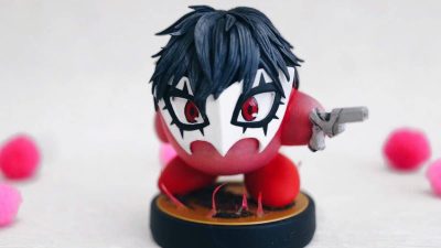 Aprende a crear este adorable amiibo personalizado de Kirby Joker