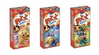 The Pokémon Company y Morinaga confirman el regreso de las galletas con formas de Pokémon