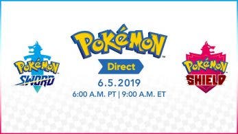 Anunciado un Nintendo Direct de Pokémon Espada y Escudo para el 5 de junio