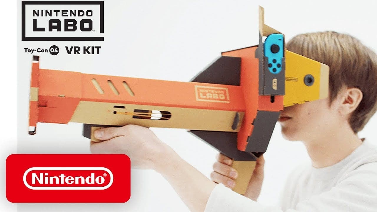Nintendo of America comparte el tráiler de críticas de Nintendo Labo: Kit de VR