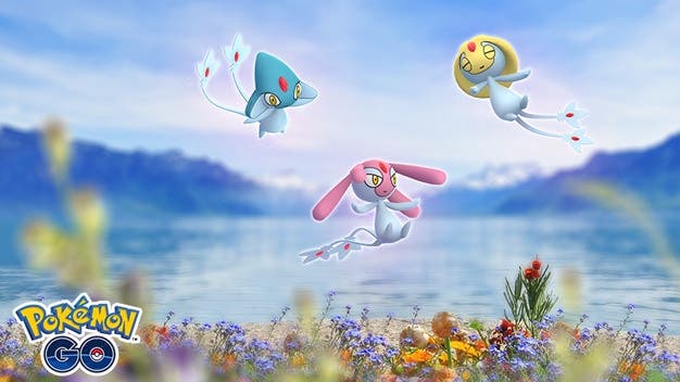 Uxie, Mesprit y Azelf se anuncian oficialmente en Pokémon GO