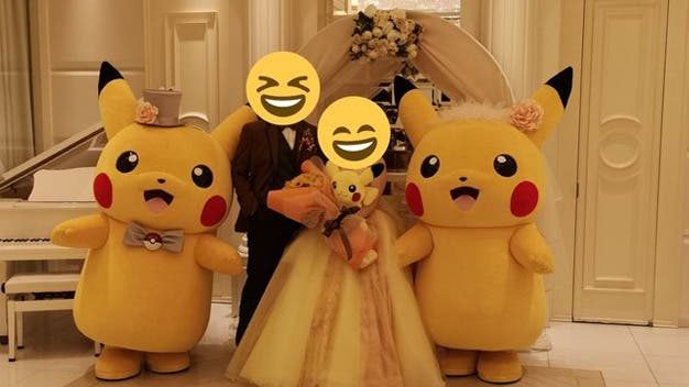 La primera boda oficial de Pokémon ha sido todo un éxito