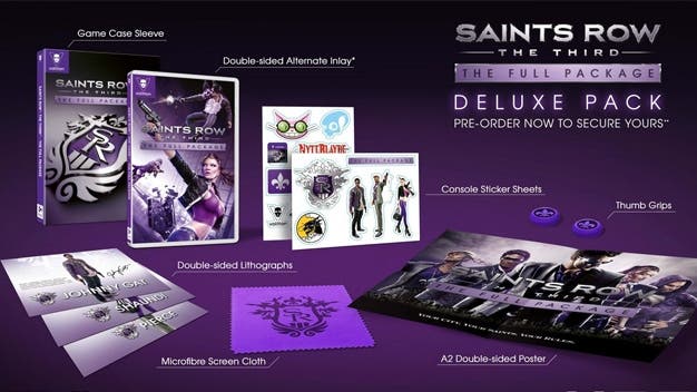 Echa un vistazo a este unboxing de Saints Row: The Third – The Full Package Deluxe Pack