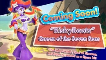 Primer vistazo a esta genial figura de Risky Boots de Shantae