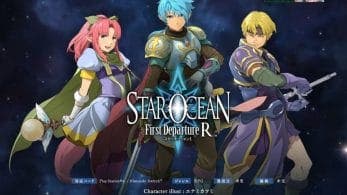 [Act.] Star Ocean: First Departure R llegará el 5 de diciembre a Nintendo Switch en Japón