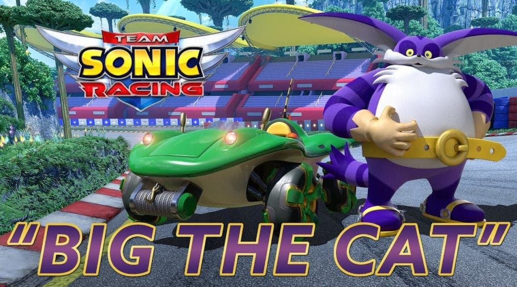 [Act.] Nuevo vídeo musical de Team Sonic Racing protagonizado por Big the Cat