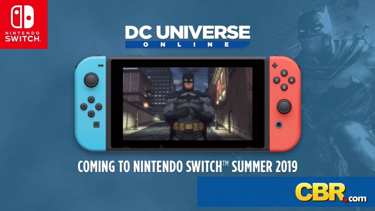 Anunciado el MMO de acción gratuito DC Universe Online para Nintendo Switch