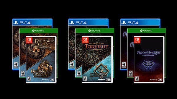 [Act.] Los juegos de Baldur’s Gate, Icewind Dale, Planescape: Torment y Neverwinter Night llegarán a Nintendo Switch este otoño