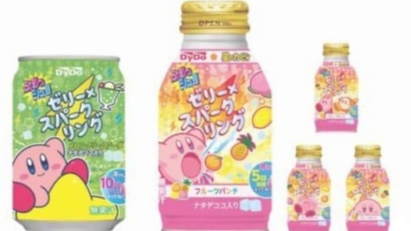 Los refrescos de Kirby ya son una realidad en Japón