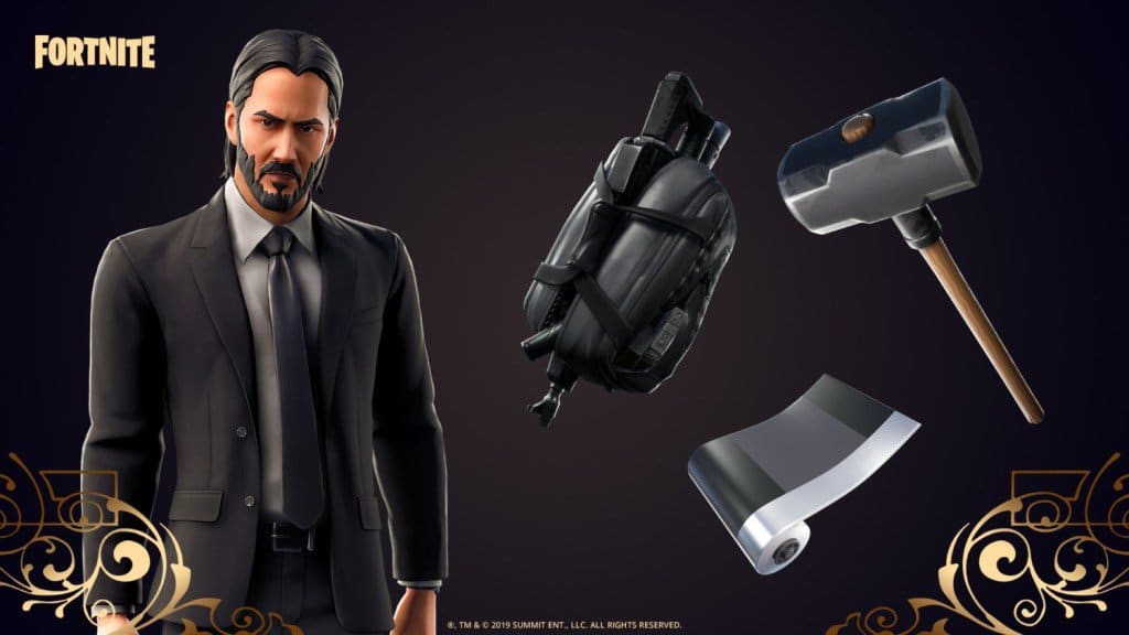 Todos los detalles del evento de John Wick en Fortnite