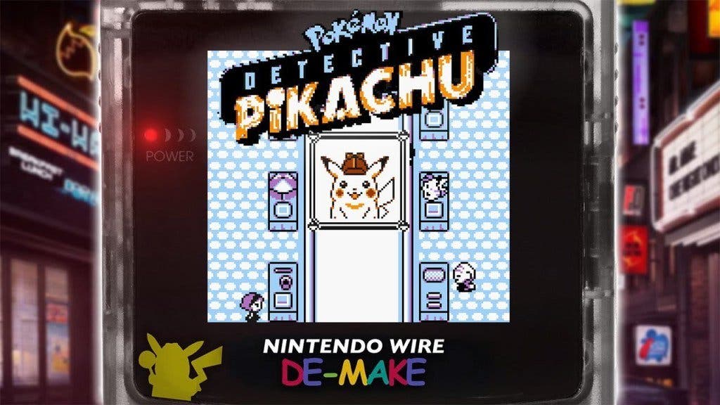 Así se vería Pokémon: Detective Pikachu si fuera un juego de Game Boy Color