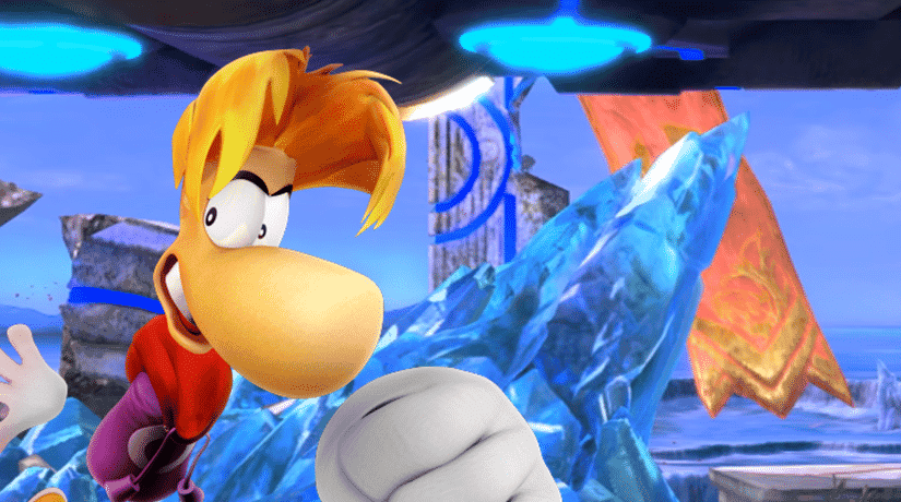 Fans creen haber hallado a Rayman congelado en Super Smash Bros. Ultimate