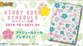 Esta encantadora agenda de Kirby estará disponible en Japón a partir de agosto de este año