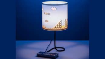 Esta lámpara es ideal para los fans de NES y Super Mario Bros.